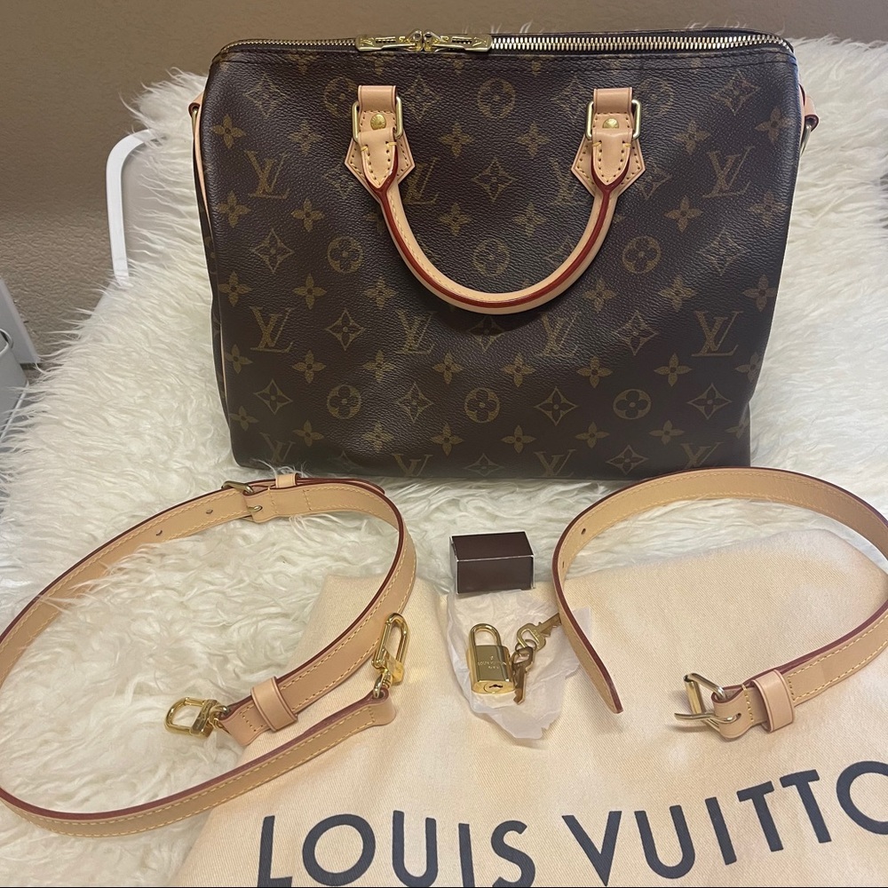 *NEW* LV Speedy Bandouliere 30 Monogram